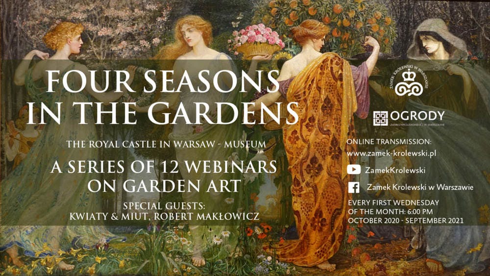 Four Seasons in the Gardens: Webinars on garden art