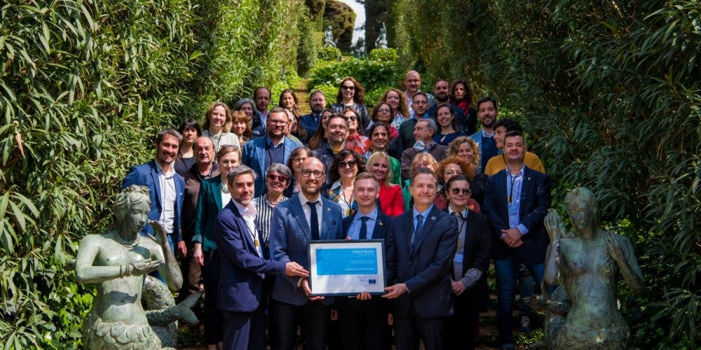Last April 6th, the ERHG gathered its members in the beautiful Santa Clotilde Gardens to celebrate the Ceremony of its certification as a Cultural Route of the Council of Europe