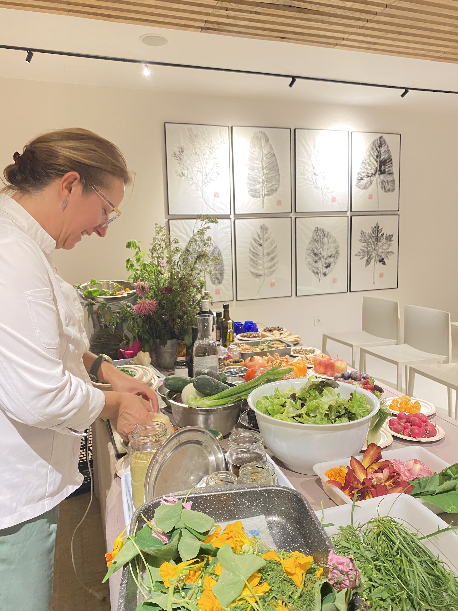 From the garden to the table: An immersion in autumn salads with Iolanda Bustos