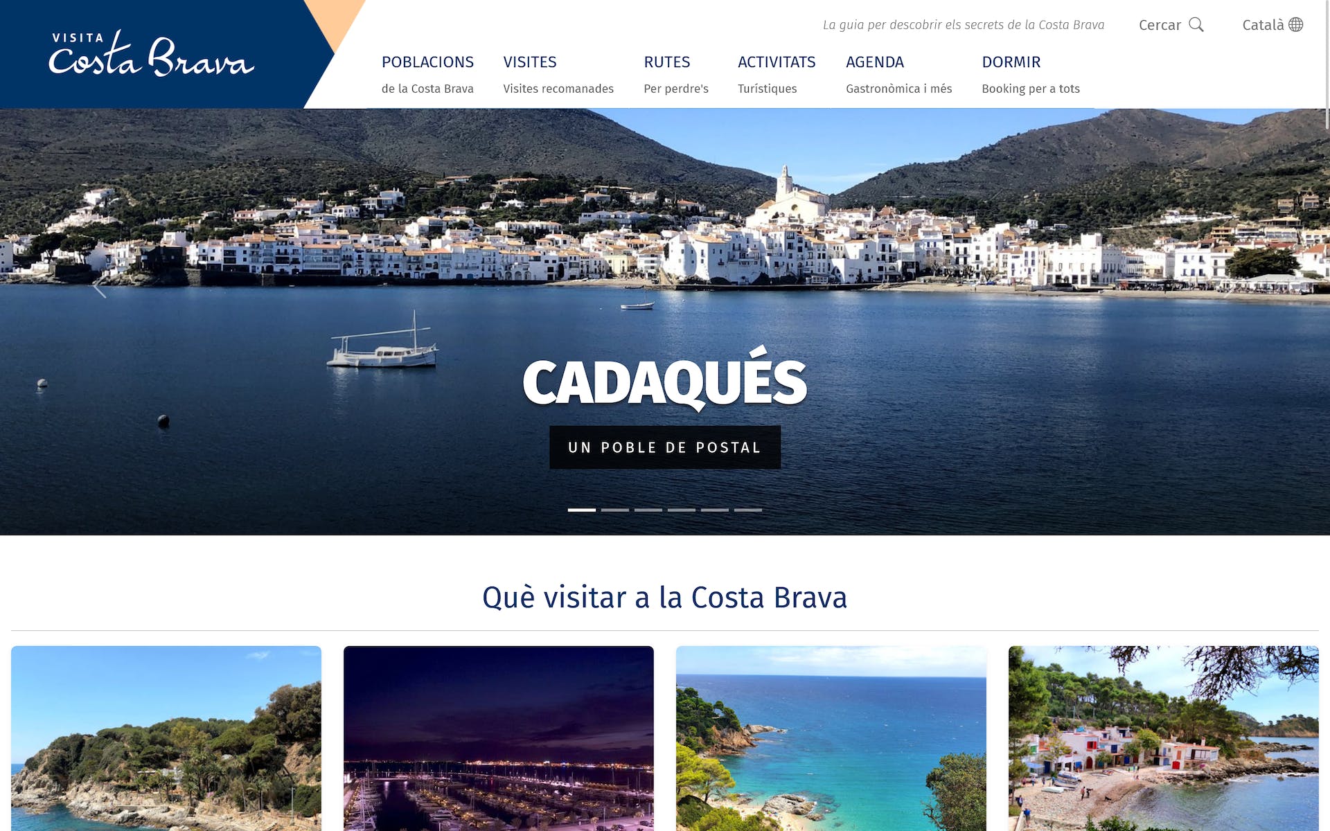Creació de portal web turístic