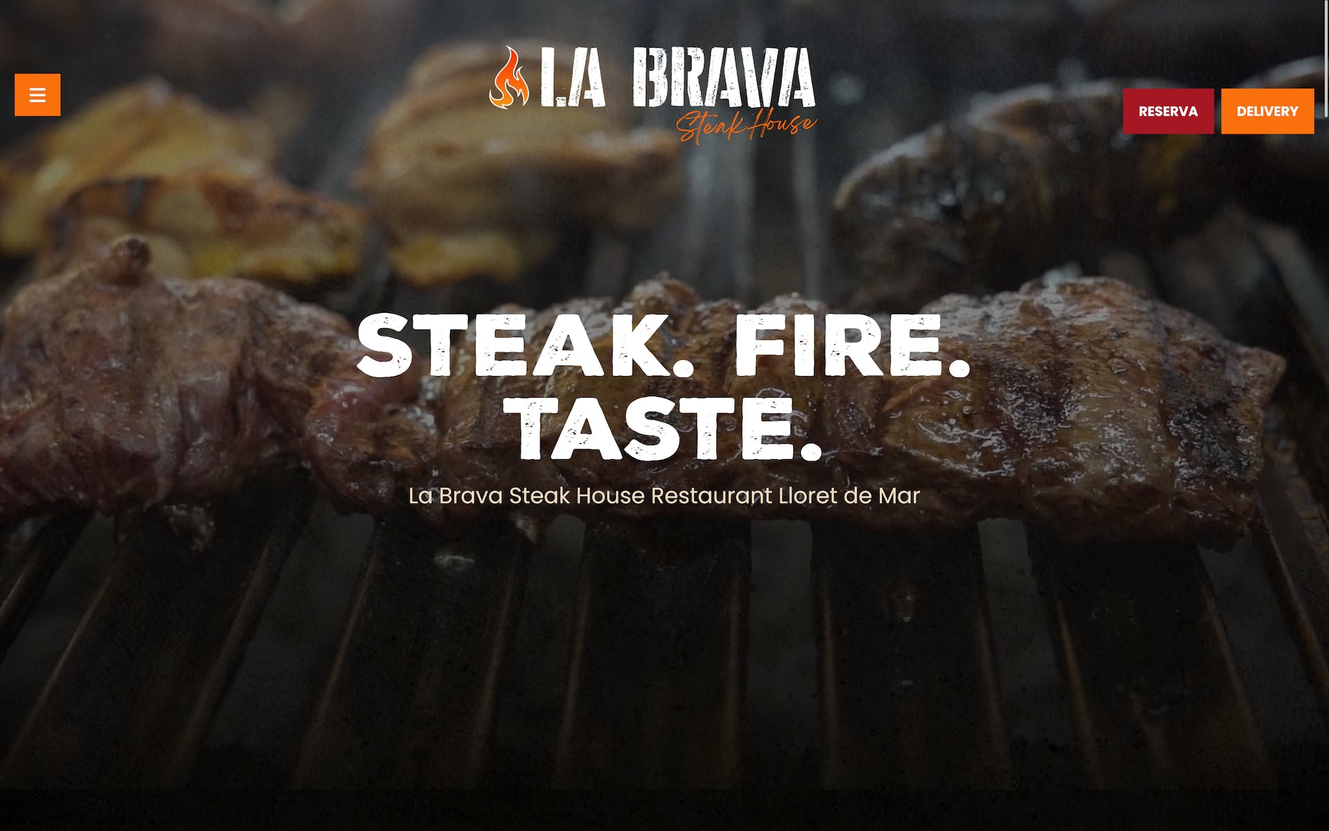 Sitio web para restaurante en Lloret de Mar