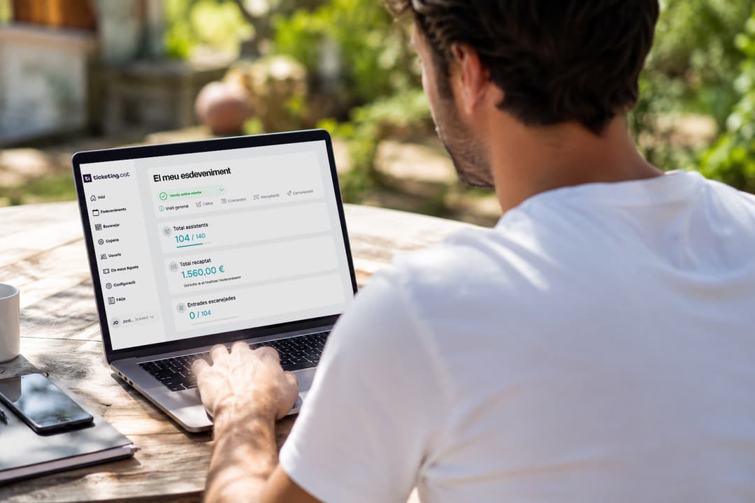 You are just 5 minutes away from selling tickets for your event