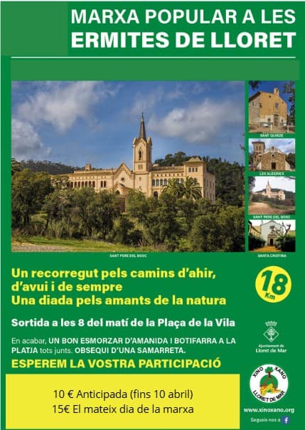 XLIV MARXA A LES ERMITES DE LLORET