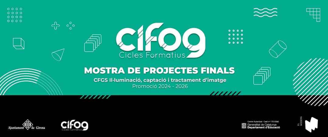 Gala de graduació CFGS Il·luminació, captació i tractament d'imatge. Promoció 2024-2026