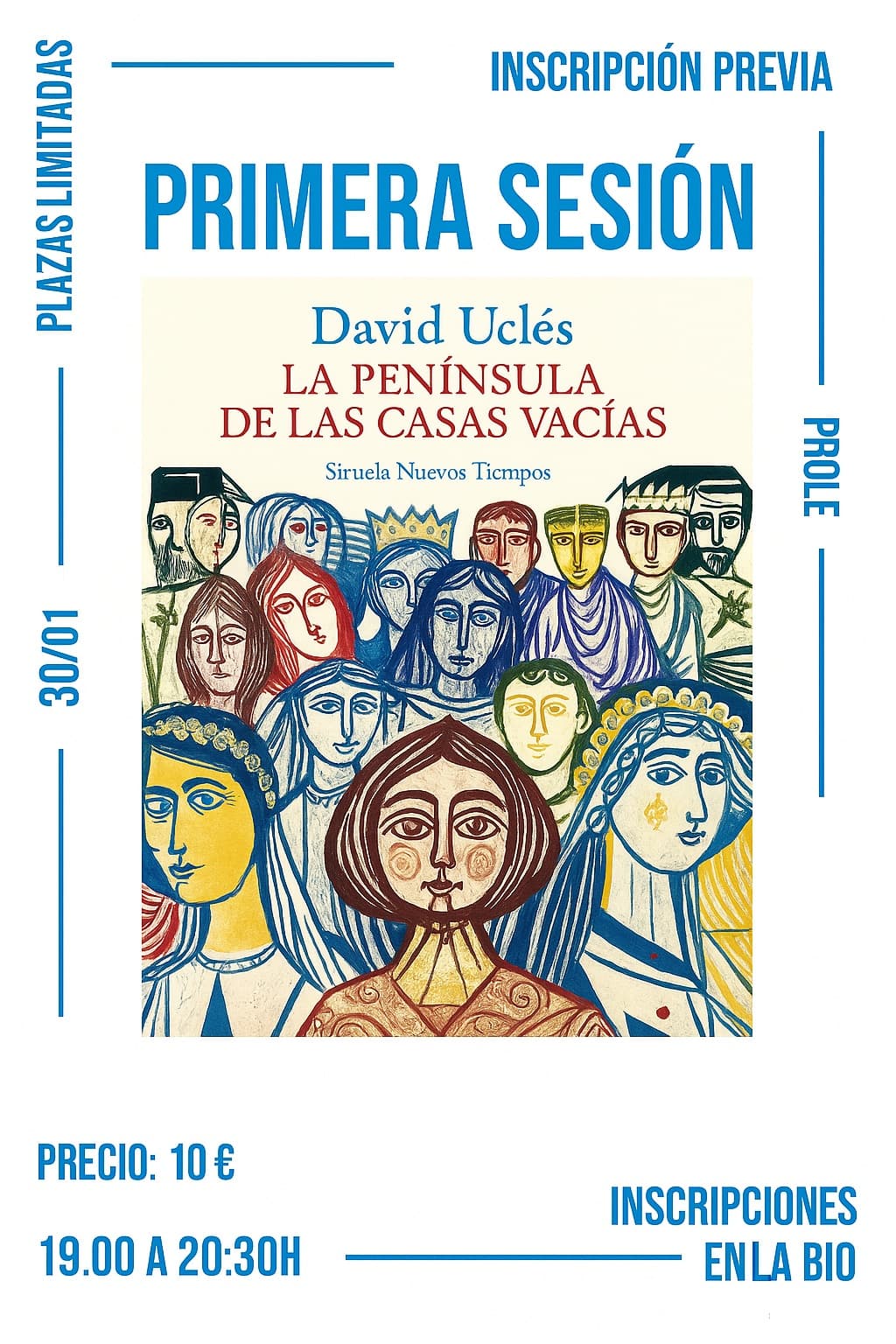 Club de Lectura la Biblioteca Invisible. Sesión 1: "La Península de las Casas Vacías"