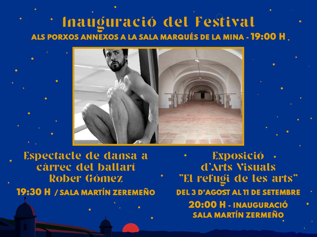Inauguració del Festival NITS D'ART AL CASTELL. I Festival de les Arts a Sant Ferran, Figueres