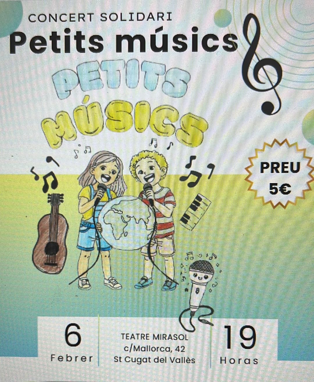 Petits Músics - Concert Solidari Donació Barcelona Magic Line Sant Joan de Déu