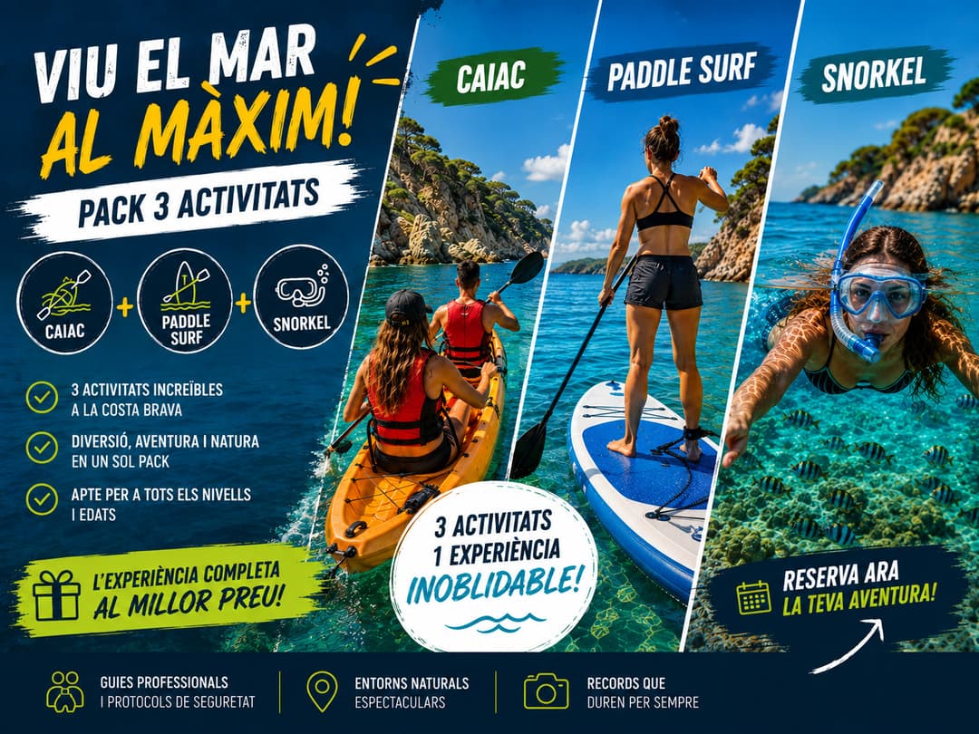 Costa Brava Outdoor - Pack Aventura (Esdeveniment Pack)