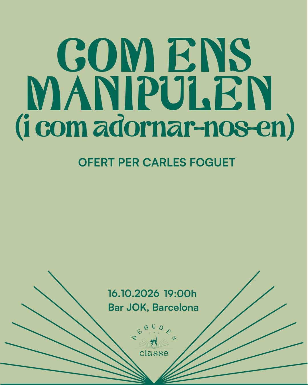 Com ens manipulen (i com adonar-nos-en) - Carles Foguet