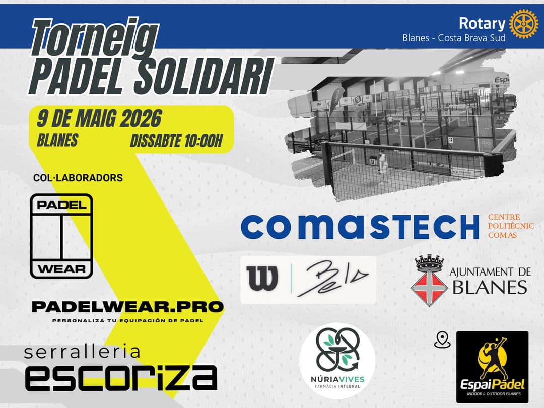 Jornada de Pàdel Solidari