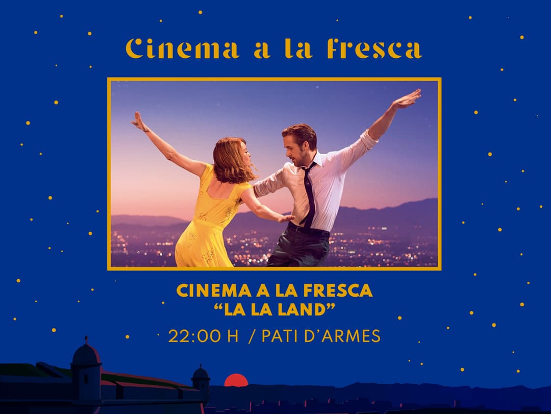 CINEMA A LA FRESCA "LA LA LAND". 