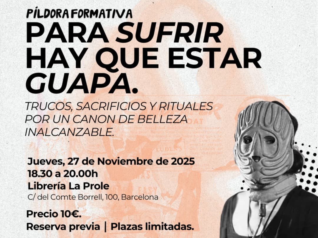 PARA SUFRIR HAY QUE ESTAR GUAPA