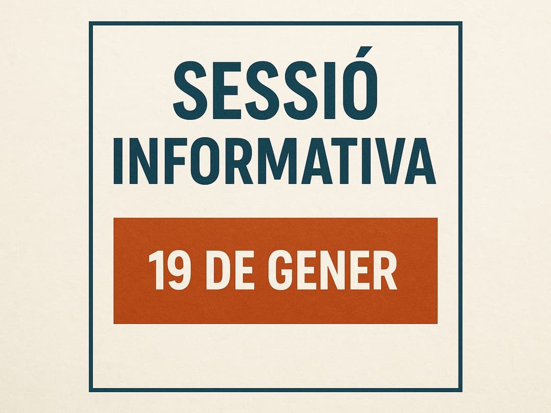 Sessió informativa Demo 2