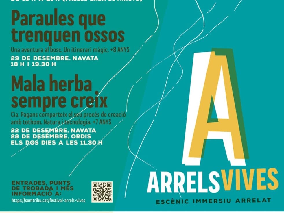 Festival Arrels Vives a Navata - Paraules que trenquen òssos