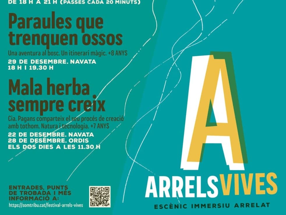 Festival Arrels Vives - Taller gratuït a Ordis - Mala herba sempre creix