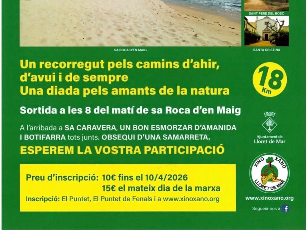 XLIV MARXA A LES ERMITES DE LLORET