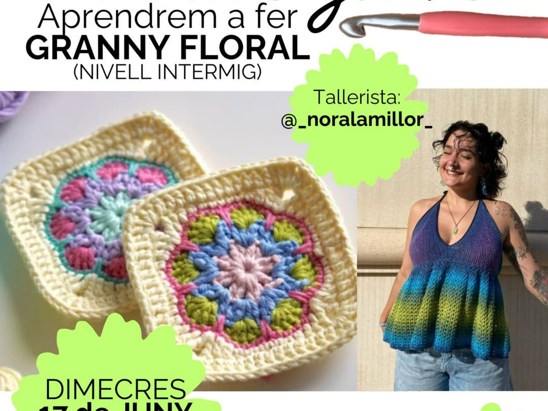 Taller de Ganxet: GRANNY FLORAL