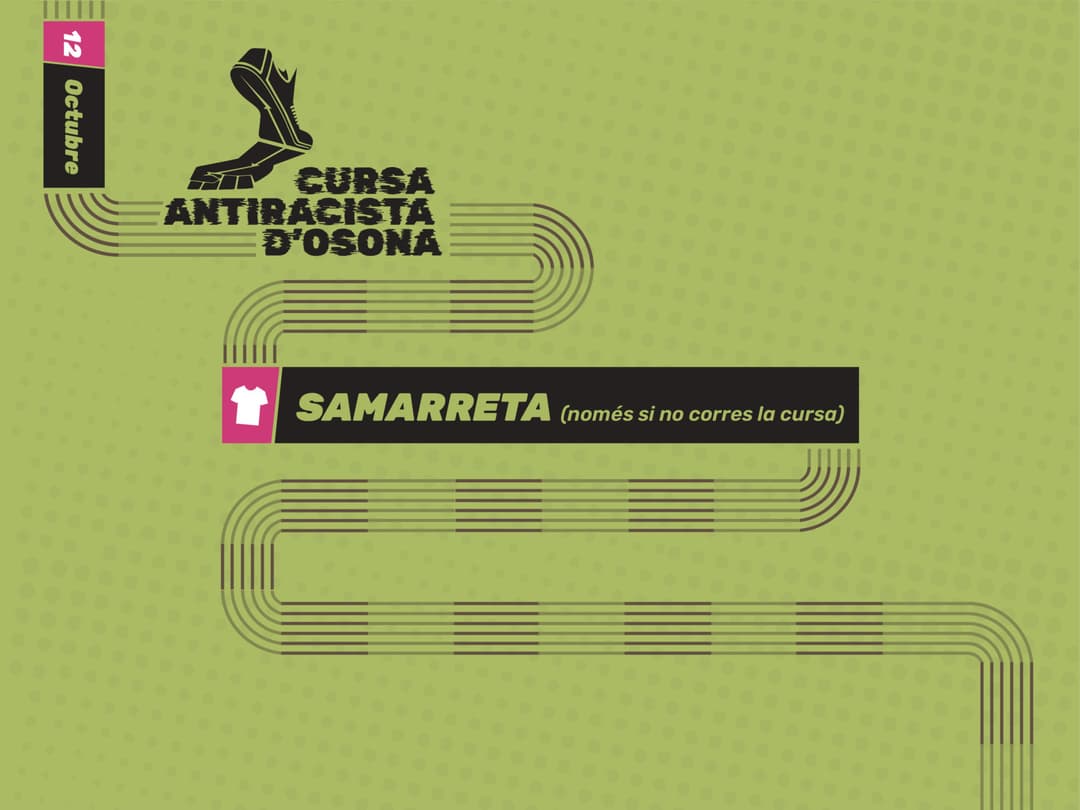 1a Cursa Antiracista d'Osona - SAMARRETA 