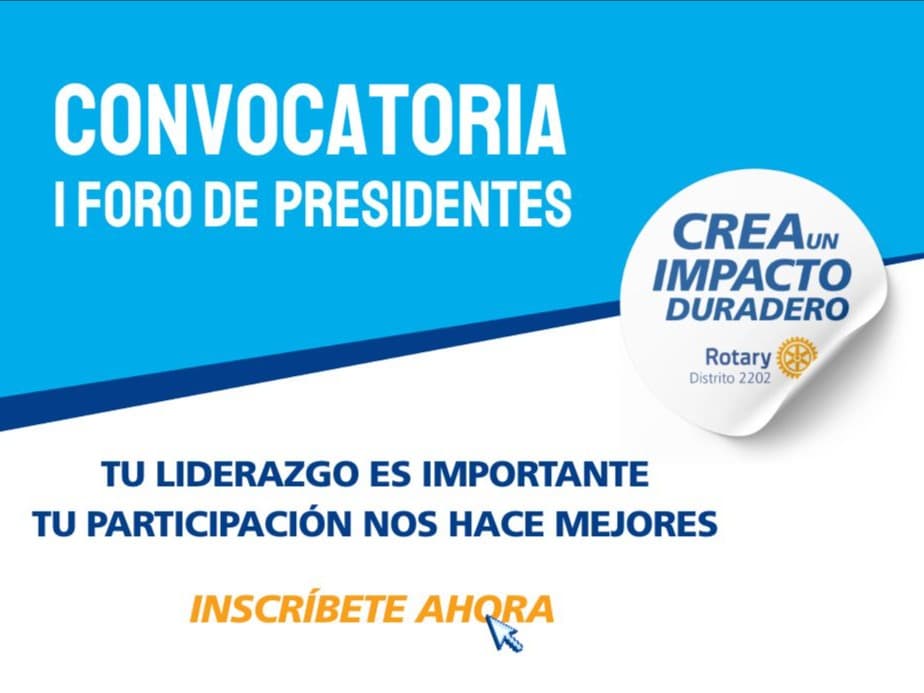 Primer Foro Presidentes