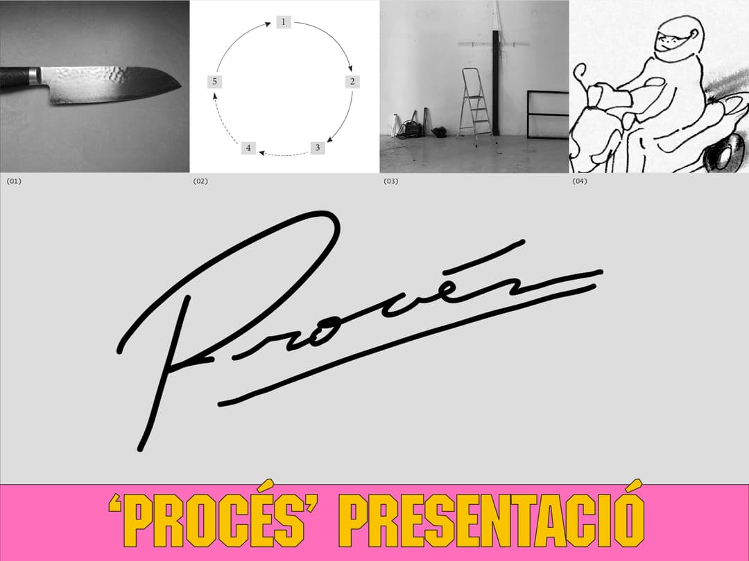 PROCÉS Vol.01  -  Presentació amb Paula de Álvaro, Gerard Blanco, Olga Capdevila i Josep Vila