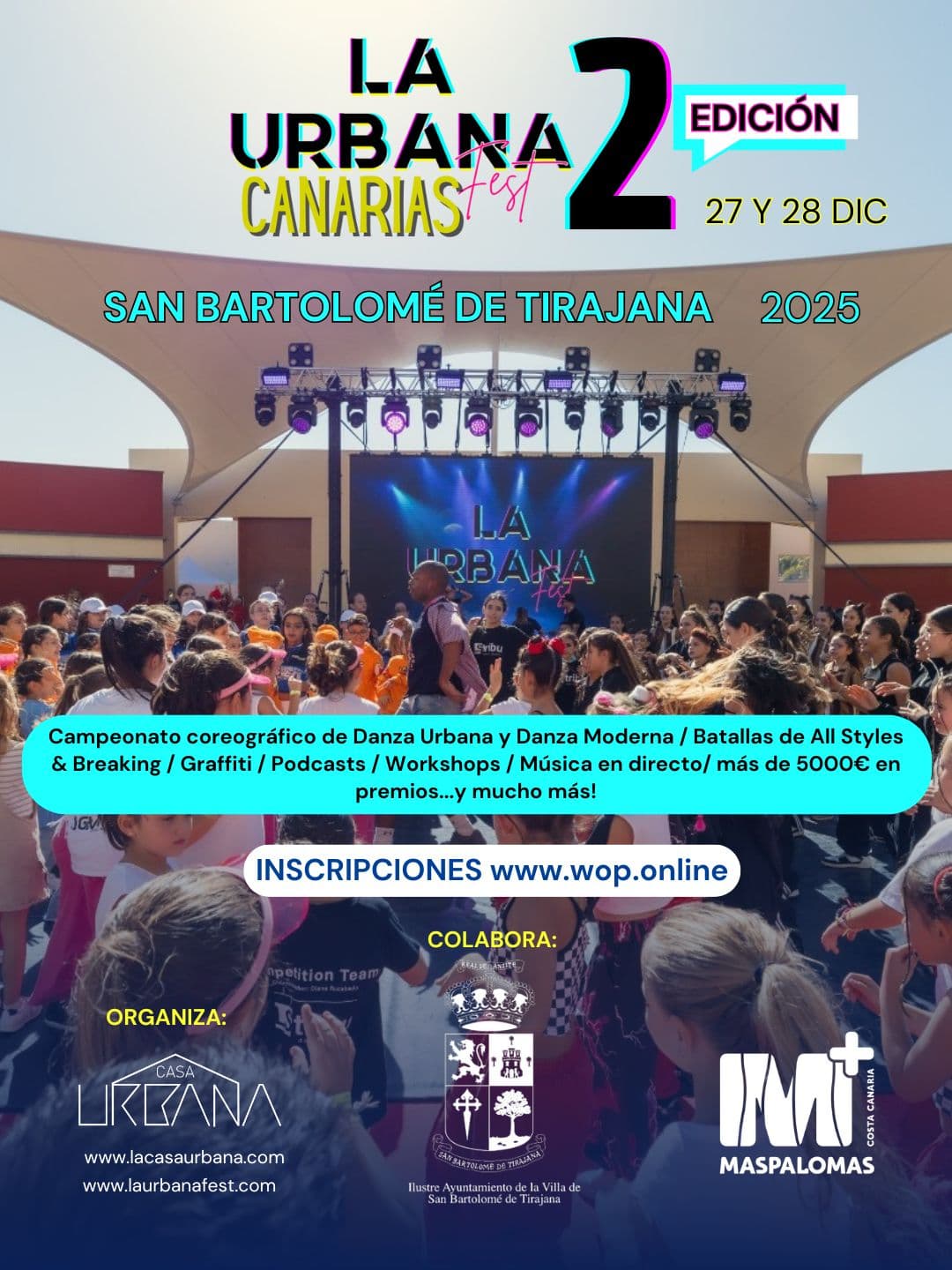 2a EDICIÓN LA URBANA FEST CANARIAS 2025