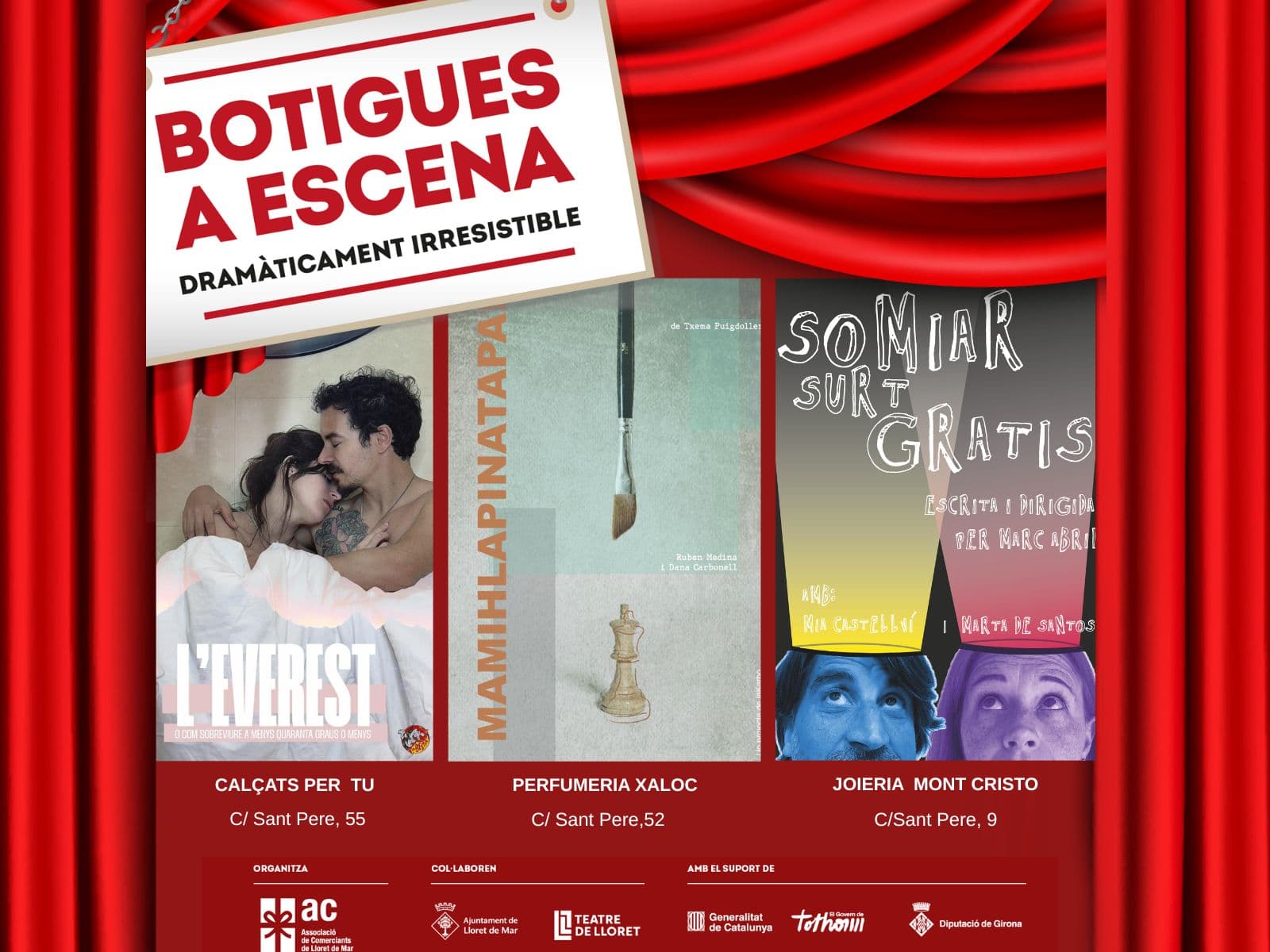 Representació de L'Everest + Mamihlapinatapai + Somiar surt gratis