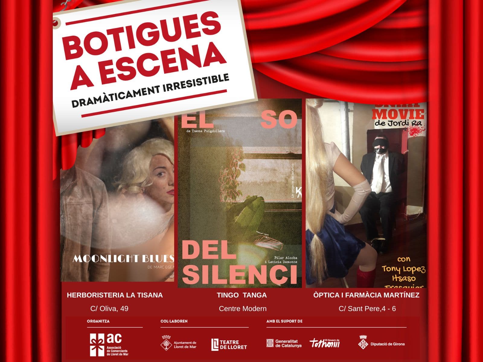 Representació de Snaïf Movie + El so del silenci + Moonlight Blues