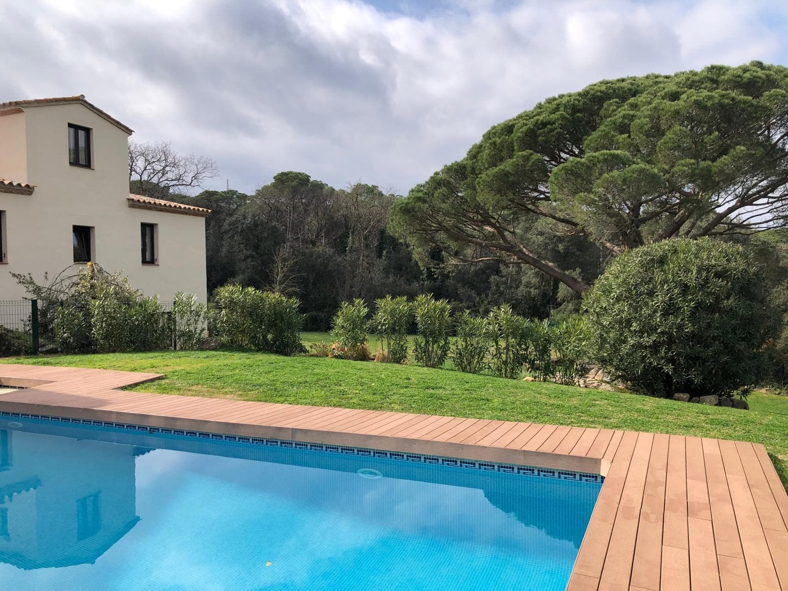 Swimming pool with views
