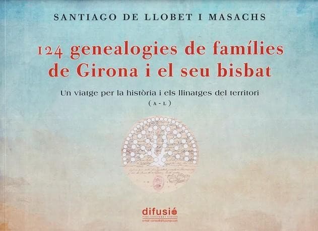 Presentació publicació: 124 Genealogies gironines, 2 volums, de Santiago de Llobet i Masachs