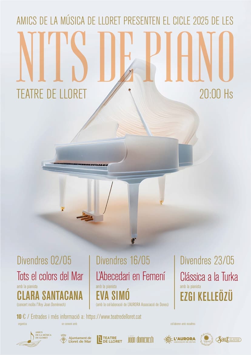 Cicle 2025 Nits de Piano: L' Abecedari en Femení 