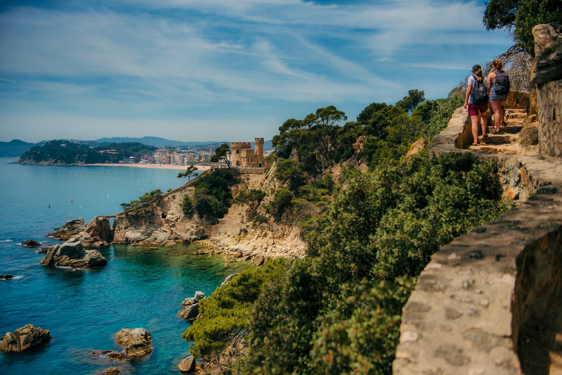 7 sentieri costieri spettacolari sulla Costa Brava vicino a Lloret de Mar