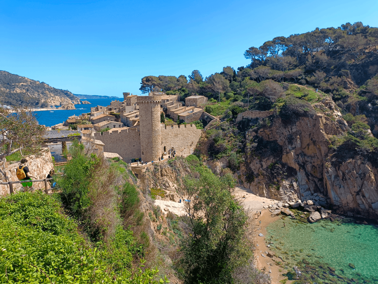 Tossa de Mar desde Girona ciudad