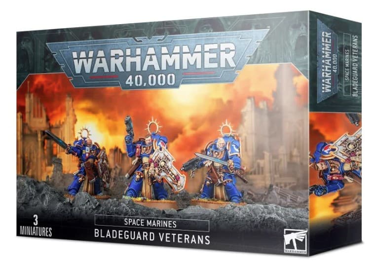 Space marines: veteranos guardahoja