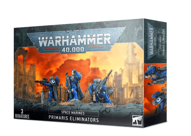 Set 3 eliminadores primaris marines espaciales warhammer 40000