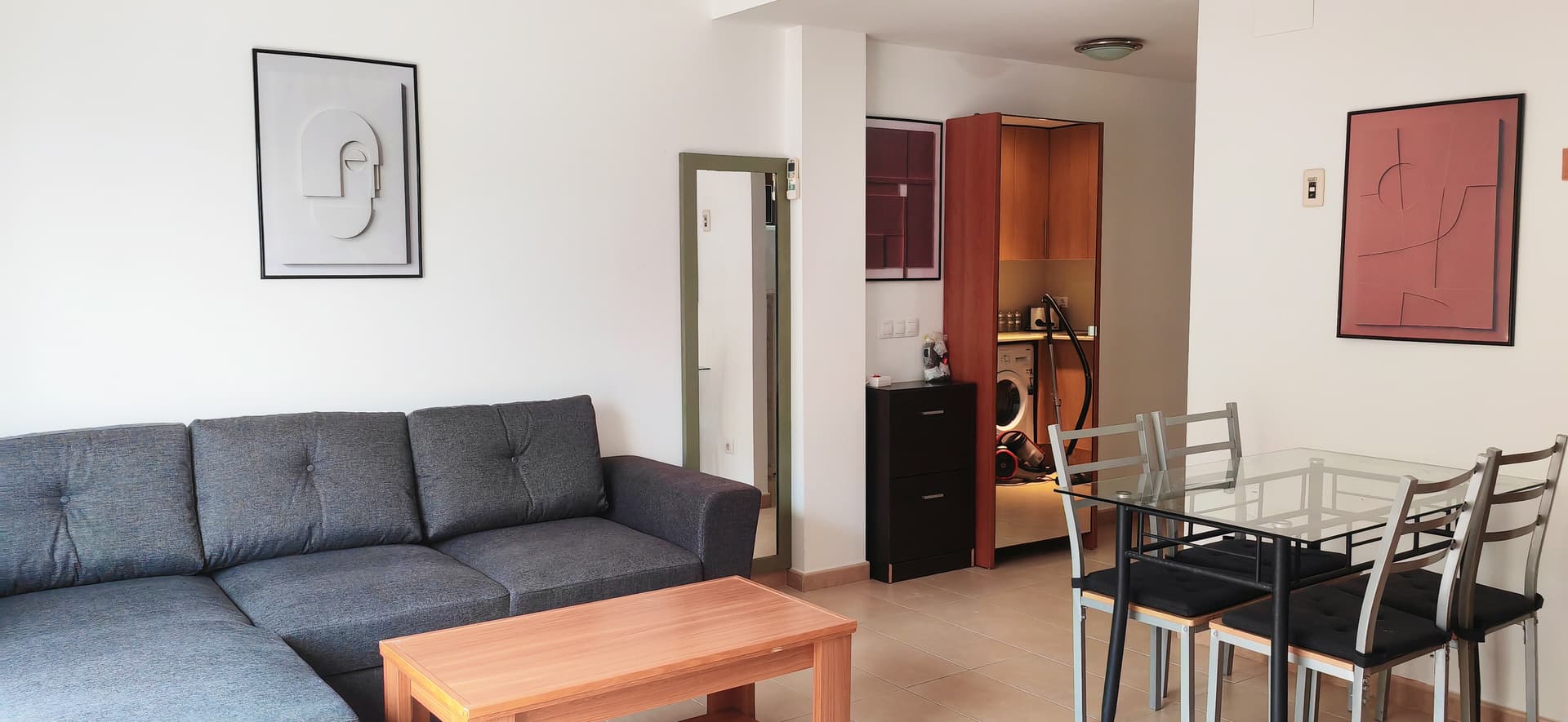 FORT - Apartment with side sea views, 150m from the beach