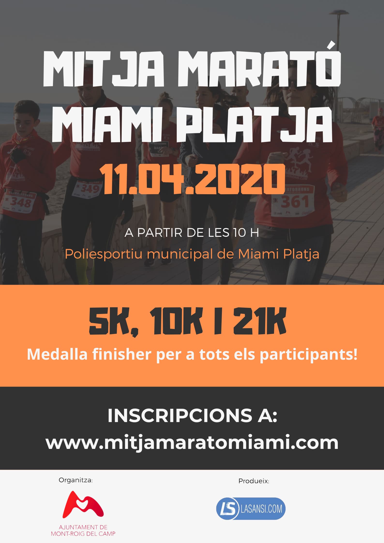 Img - S’obren les inscripcions per a la cinquena edició de la Mitja Marató de Miami Platja 