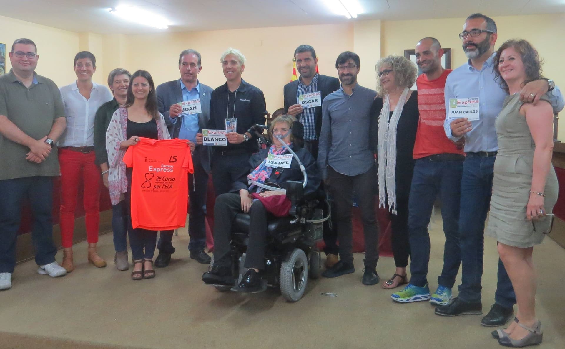 Img - Presentada la II Carrera Popular de Sant Adrià por la ELA