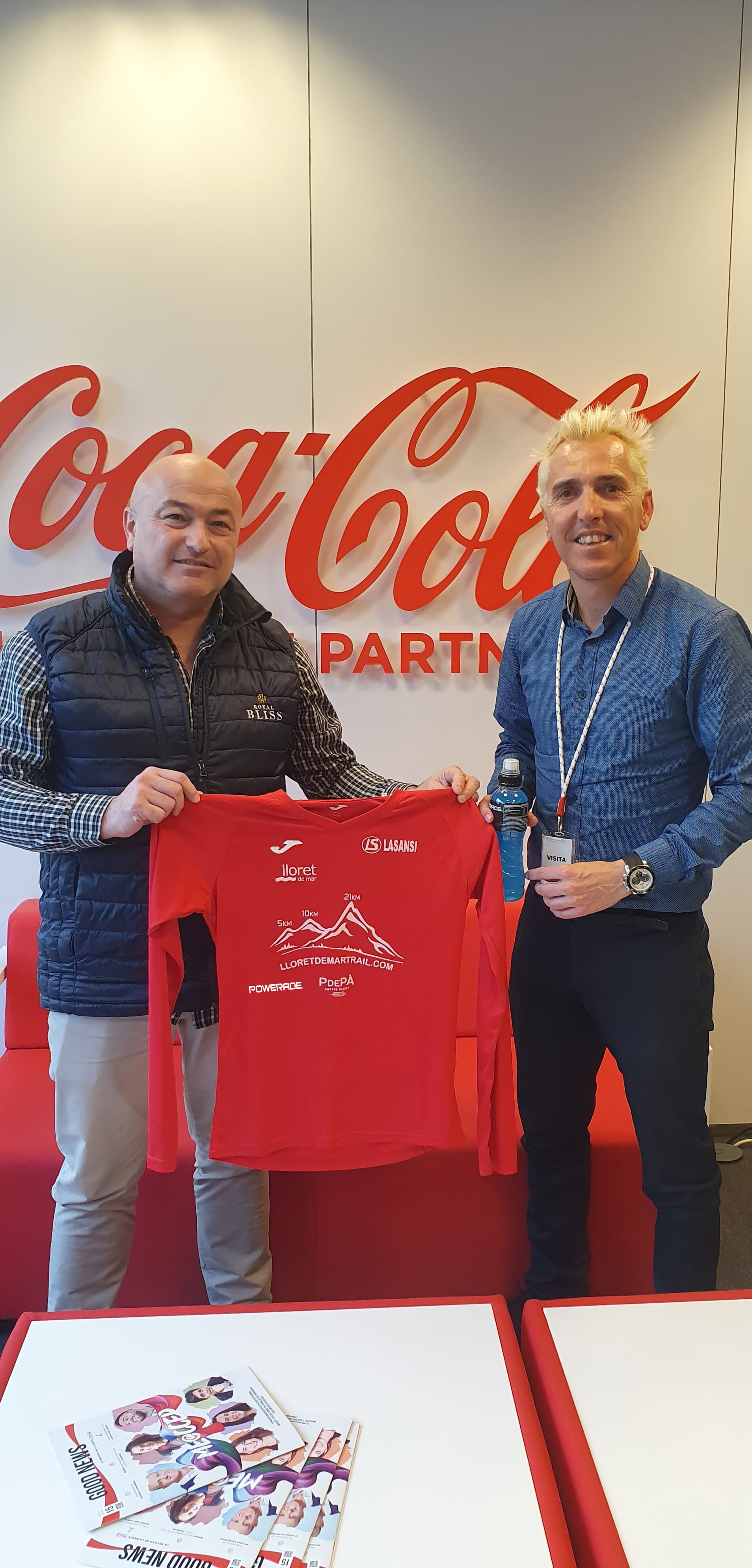 Img - Powerade bebida isotónica oficial de la “Lloret de Mar trail”