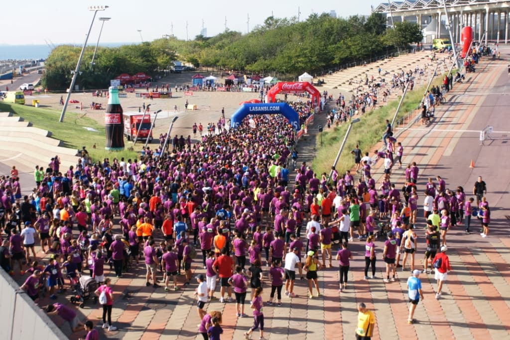 Img - Éxito de participación en 1ª Carrera por la Esperanza en Barcelona