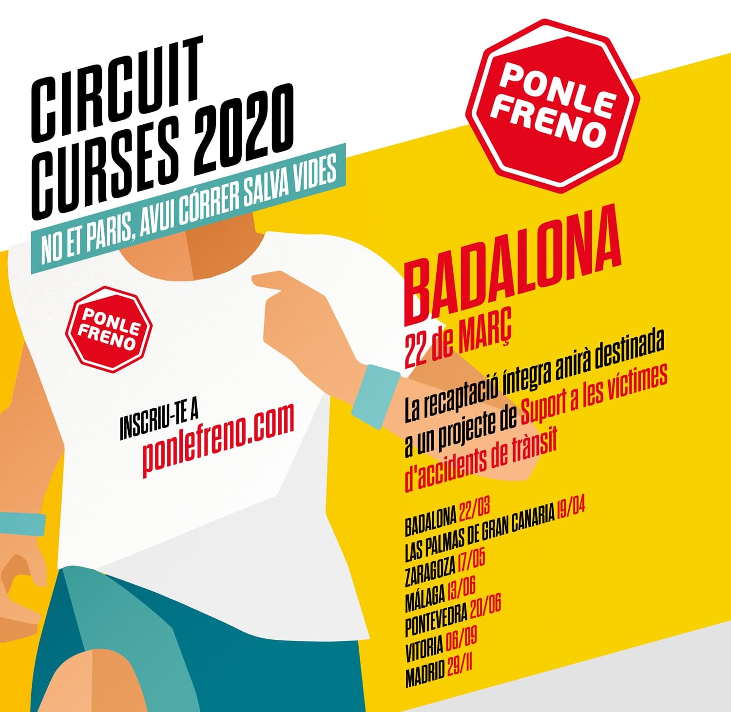 Img - Inscripcions obertes per a la Cursa Ponle Freno de Badalona