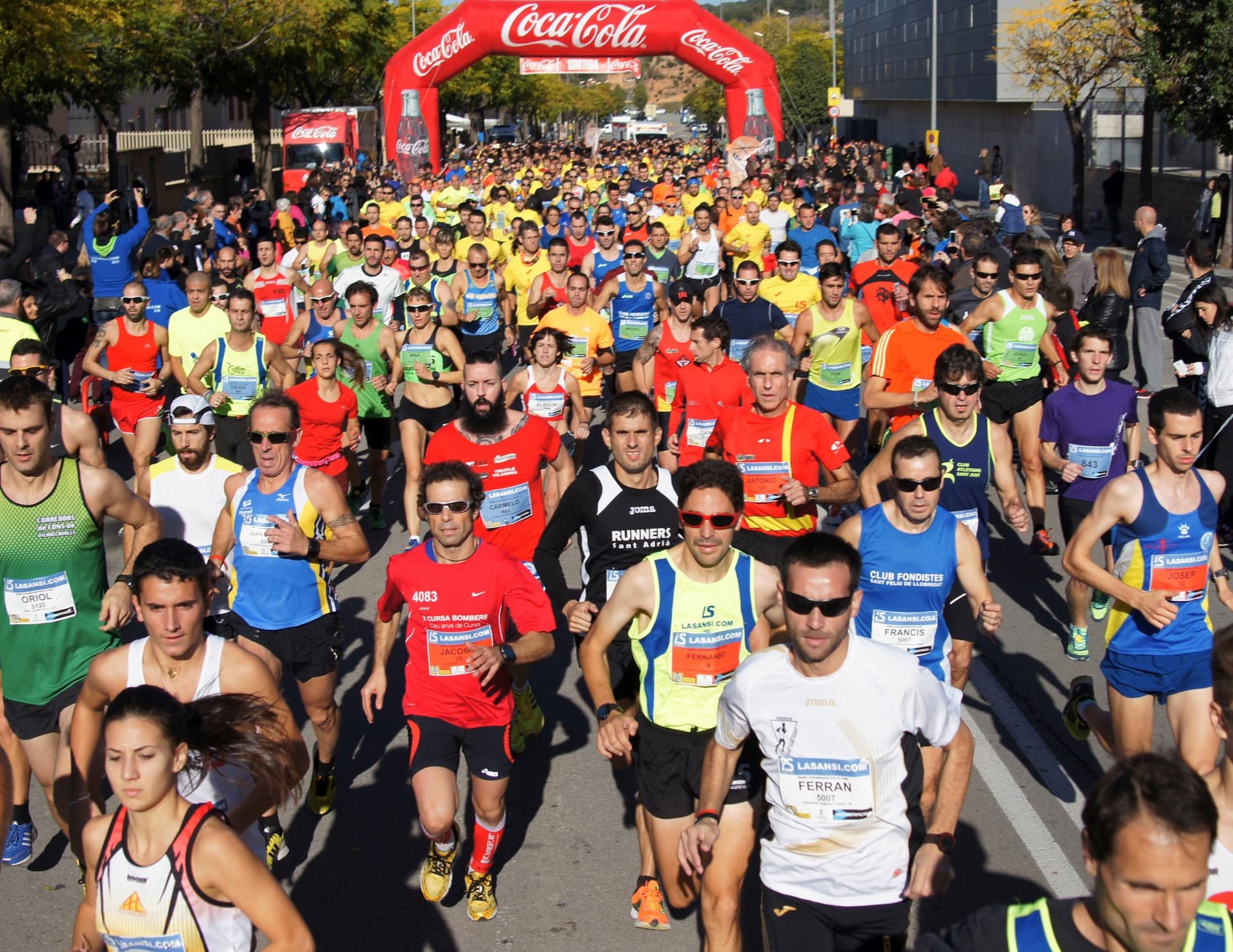 Img - Inna Lebedeva (Ucrania) y Edgars Sumski (Letonia) ganan la 3ª Sansi de Sant Feliu de Llobregat de 10km