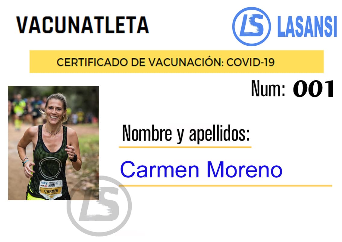 Img - 1er carnet de vacunados en deportistas