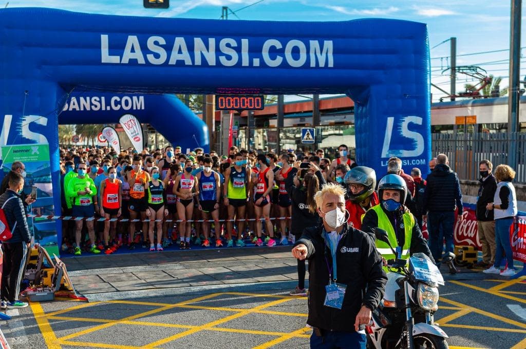 Img - Dmitrijs Serjogins and Cristina Silva winners of the 42nd San Silvestre del Masnou