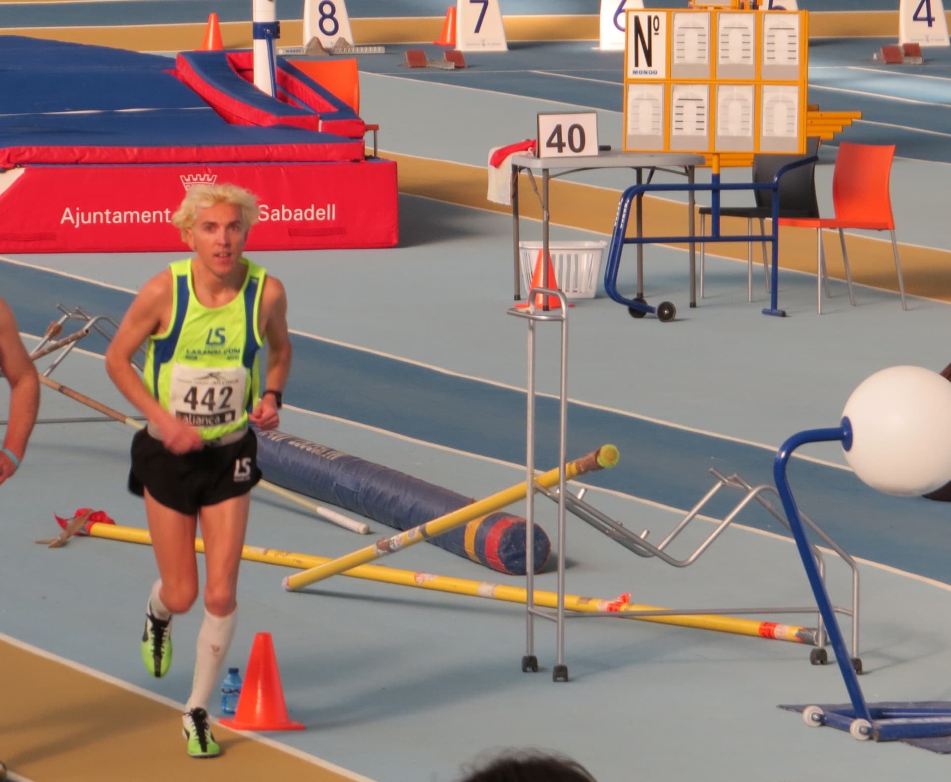 Img - José Luis Blanco récord de Cataluña absoluto de 5.000 metros indoor
