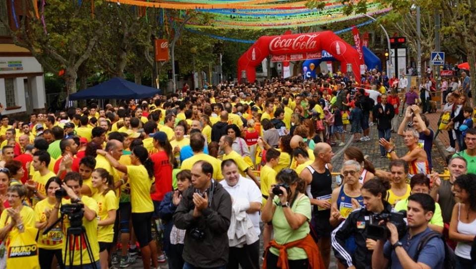 Img - Andrés Acuña y Hasna Bahom ganan la 2 ª Carrera del Día de Bellaterra, de homenaje a Domingo Catalán