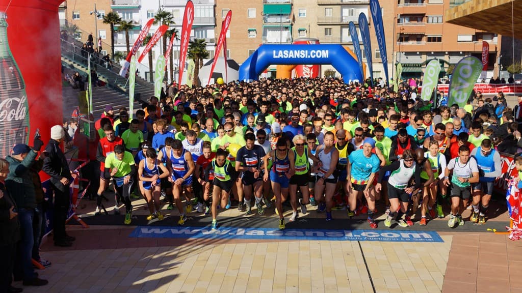 Img - Los africanos Ilias Fifa y Fatima El Ouaja ganan la 1 ª Sansi de Lleida de 5km con un éxito de más de 1.700 llegados