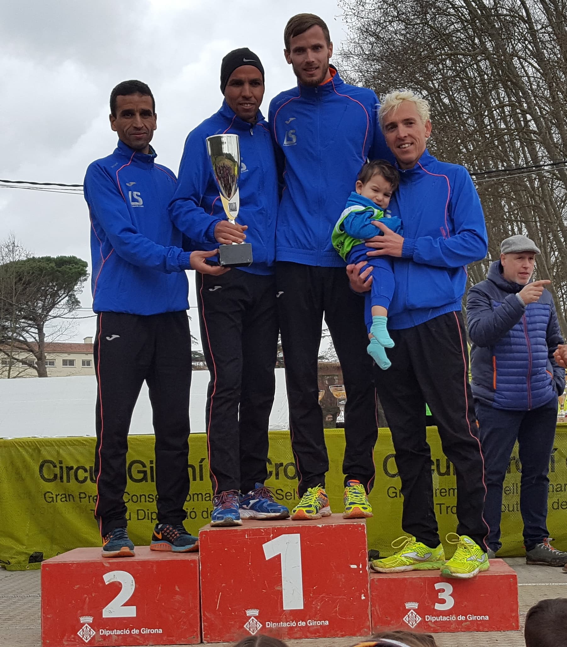 Img - Segunda edición que un equipo gerundense gana el campeonato catalán de cross largo en 101 años de historia de campeonato (La Sansi)