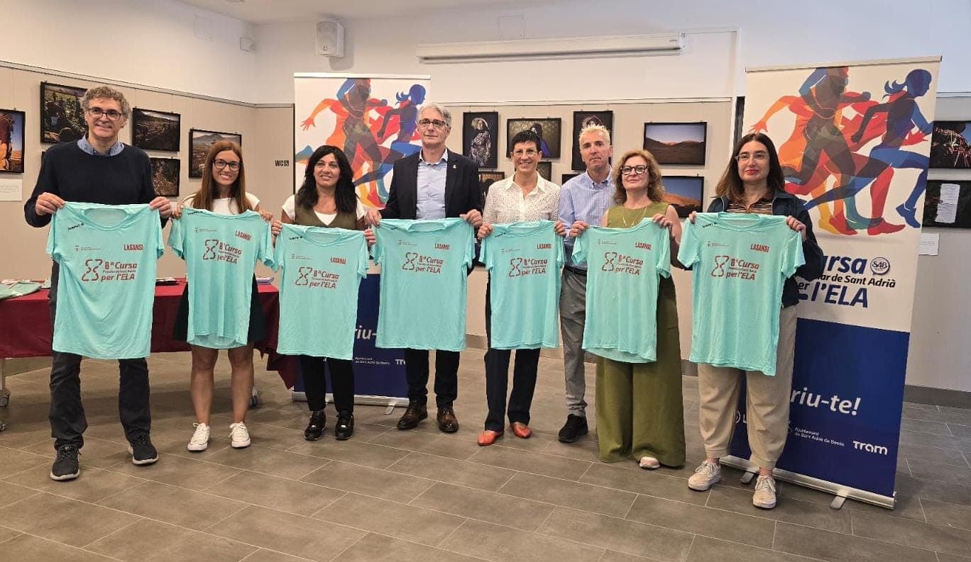 Img - Presentación 8a cursa por la ELA en Sant Adrià de Besòs