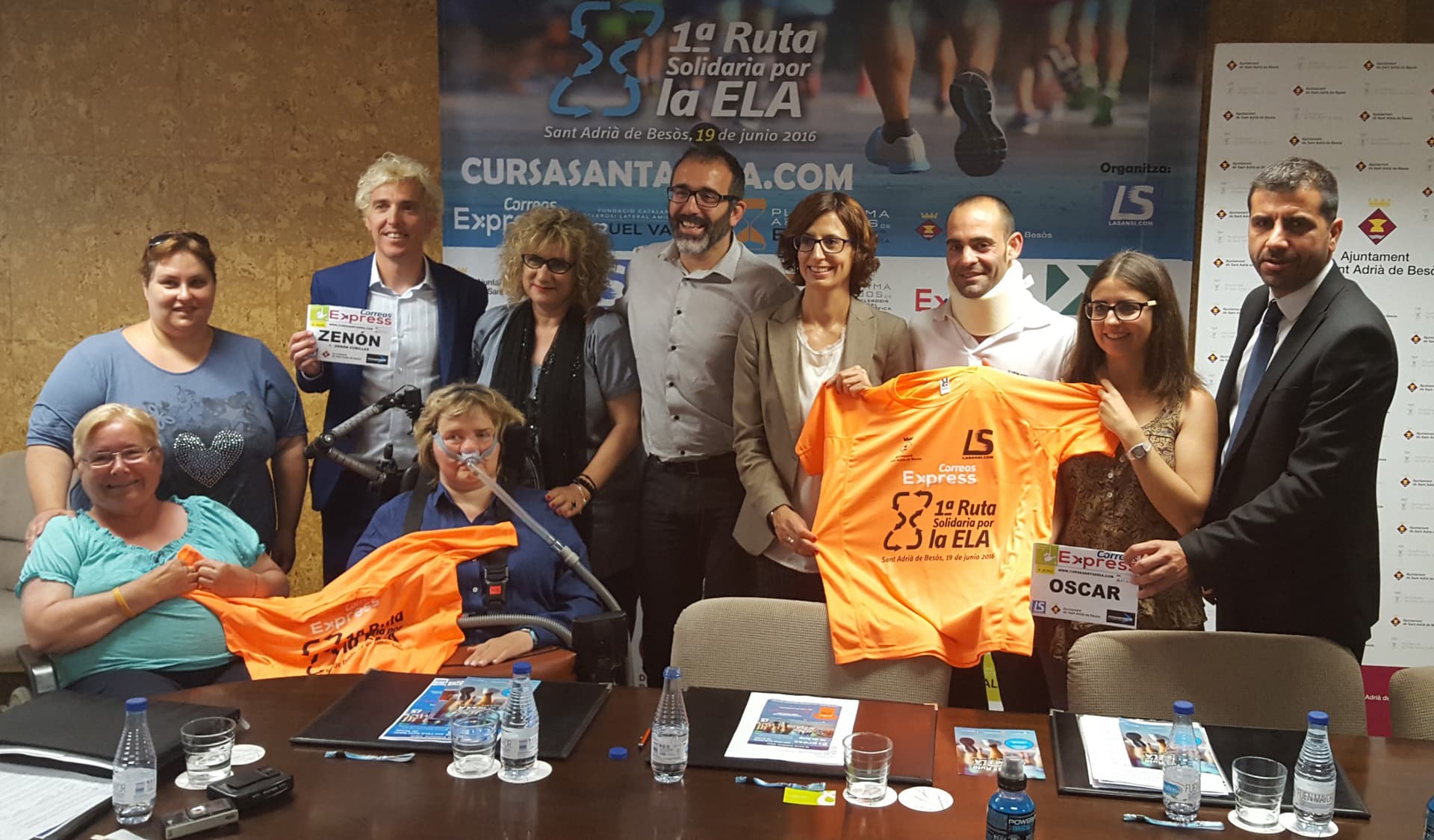 Img - Presentación 1a Ruta Solidaria por la ELA