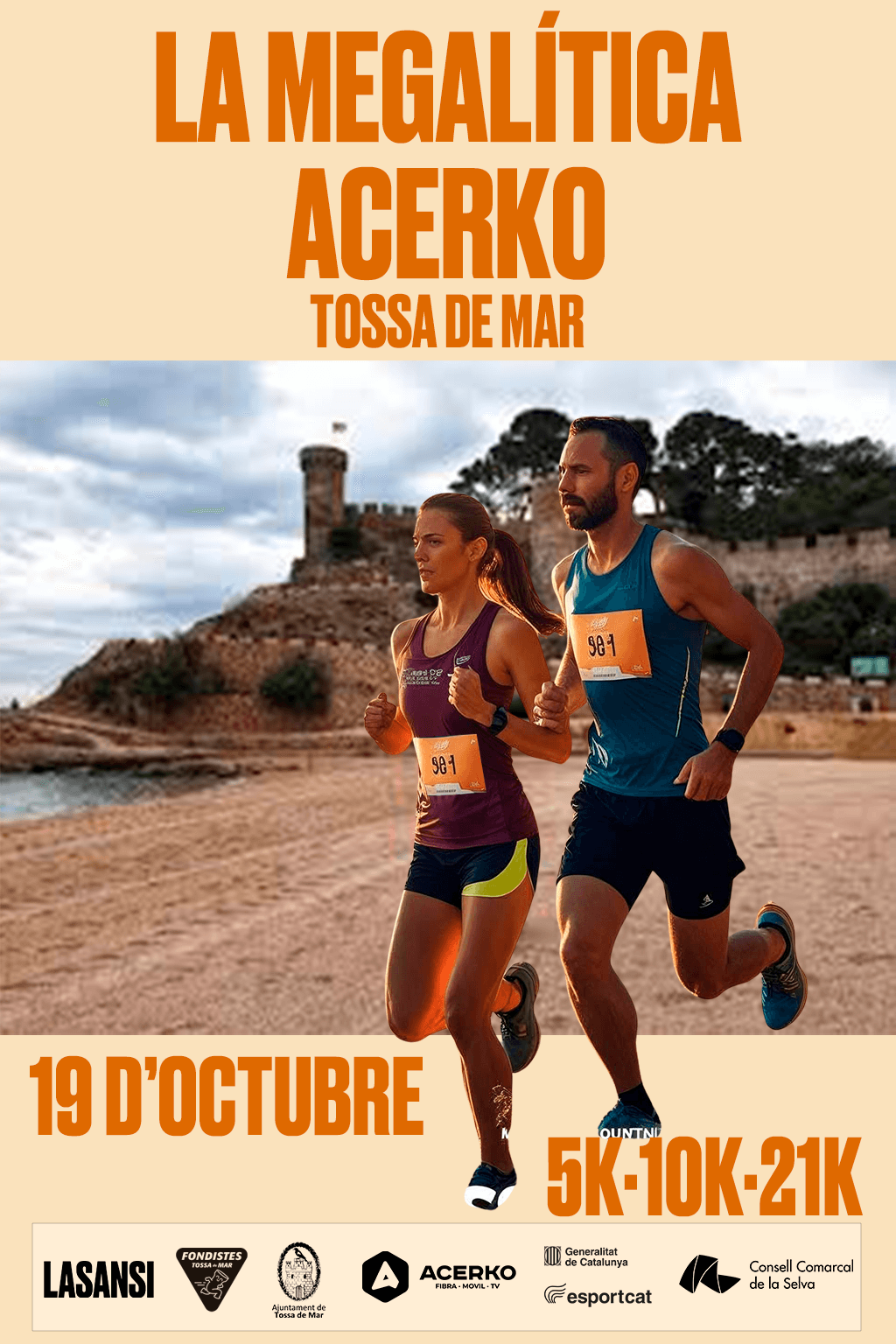 La Megalítica Acerko Tossa de Mar" trail 5km / 10km /21km 